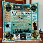 my granddaughter senior 2020 believe in yourself quilt blanket d2448588