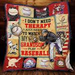 my grandson play baseball blanket kc1307 quilt d2413599