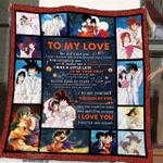 my only love never forget that i love you dragon ball quilt ko d2421625