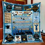 my son 2020 happy graduation quilt blanket d2448565