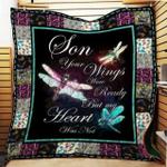 my son dragonfly cl22100386mdq quilt blanket d2479367