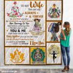 my wife i would find you sooner and love you longer yoga quilt ko d2421566