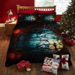 mystery halloween forest printed bedding set bedroom decor d2138870