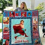 nacho libre quilt blanket d2452379
