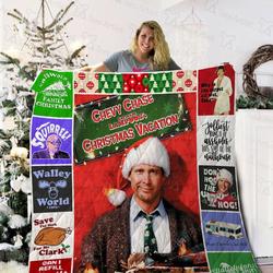 National Lampoons Christmas Vacation Quilt Blanket