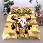native american buffalo skull bedding set iyqs d2112523