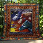 native horses quilt blanket no96 quilt d2415968