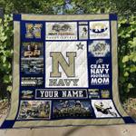 navy football blanket th0107 quilt d2452005