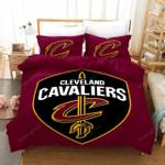 nba cleveland cavaliers basketball logo bedding set d2229151