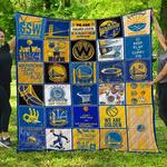 nba golden state warriors quilt blanket d2452116