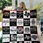 nba san antonio spurs 25 quilt blanket d2482585