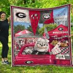 ncaa 08 georgia bulldogs quilt for summer 2019 d2484345