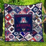 ncaa arizona wildcats 3d customized personalized quilt blanket 608 d2509432