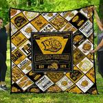 ncaa arkansas pine bluff golden lions quilt blanket 1577 d2456158