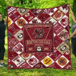 Ncaa Boston College Eagles Quilt Blanket #2