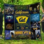 ncaa california golden bears quilt blanket 613 d2456227