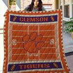 ncaa clemson tigers quilt blanket 25 d2455525