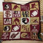 ncaa florida state seminoles quilt blanket 52 d2456007