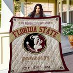 ncaa florida state seminoles quilt blanket 61 d2455860