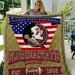 ncaa florida state seminoles quilt blanket 76 d2456222
