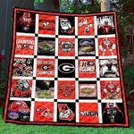 ncaa georgia bulldogs quilt blanket 852 d2456177