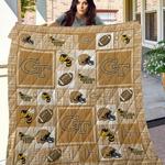 ncaa georgia tech yellow jackets quilt blanket 89 d2456019