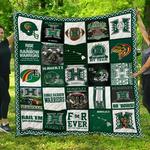 ncaa hawaii rainbow warriors quilt blanket 1584 d2456311