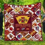 ncaa iowa state cyclones 3d customized personalized quilt blanket 298 d2509475
