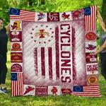 ncaa iowa state cyclones 3d customized personalized quilt blanket 299 d2509474