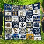 ncaa navy midshipmen quilt blanket 1557 d2456298