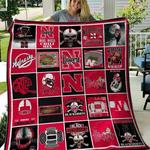 ncaa nebraska cornhuskers quilt blanket 489 d2456238