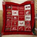 ncaa nebraska cornhuskers quilt blanket 498 d2456198