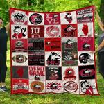 ncaa northern illinois huskies quilt blanket 1357 d2456291