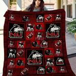 ncaa northern illinois huskies quilt blanket 1358 d2456107
