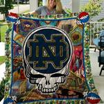 ncaa notre dame fighting irish quilt blanket 216 d2456087