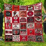ncaa ohio state buckeyes quilt blanket 515 d2455597
