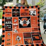 ncaa oklahoma state cowboys quilt blanket 353 d2455465