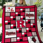 ncaa rutgers scarlet knights quilt blanket 559 d2455579
