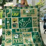 ncaa south florida bulls quilt blanket 1126 d2455517