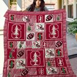 ncaa stanford cardinal quilt blanket 667 d2455944