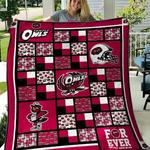 ncaa temple owls quilt blanket 1129 d2455476