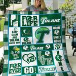 ncaa tulane green wave quilt blanket 1138 d2455560