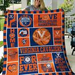 ncaa virginia cavaliers quilt blanket 245 d2456093