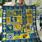 ncaa west virginia mountaineers quilt blanket 405 d2455500