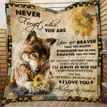 never forget who you are wolf quilt vv d2421983