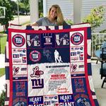 new york giants to my granddaughter love grandpa quilt d2423037