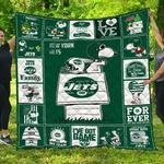 new york jets quilt blanket fan made d2418513