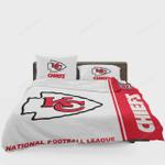 nfl kansas city chiefs nfl team duvet cover quilt cover pillowcase bedding set d2133480