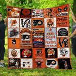 nhl philadelphia flyers quilt blanket d2456444