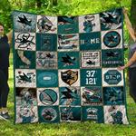 nhl san jose sharks quilt blanket d2452138